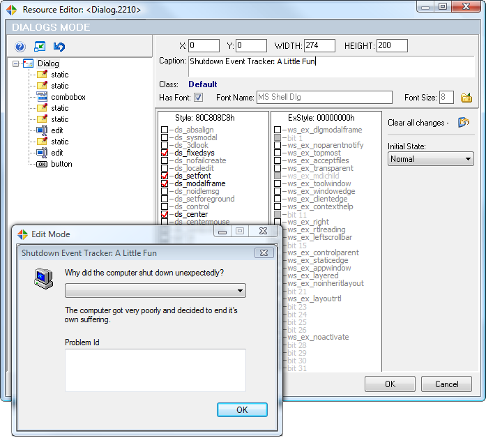 Dialog Mode