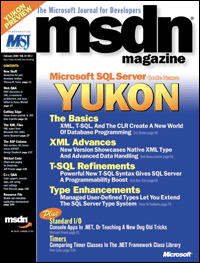 MSDN Magazine, Feb 2004